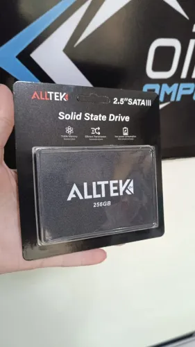 Ssd 256gb Sata Iii 2.5 Alltek Até 570mb/s Pc E Notebook -Instalamos - Loja Coimbra