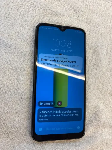 Celular redmi not 8 128 gb usado em boas condições 