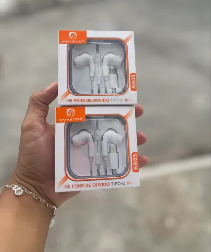Fone de ouvido com fio - ENTREGA A DOMICÍLIO