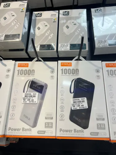 Carregador Portátil Power Bank 10000mah A?Gold