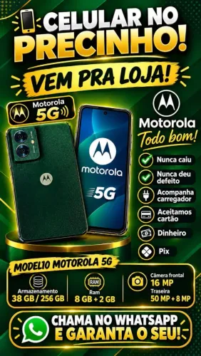 Vende- se parelho Motorola 5G