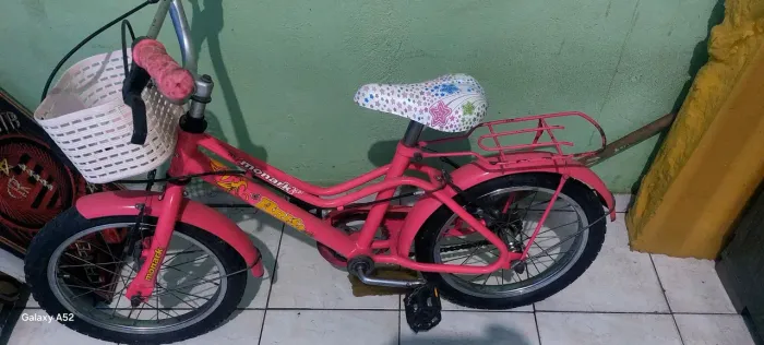 Bicicleta infantil feminina 
