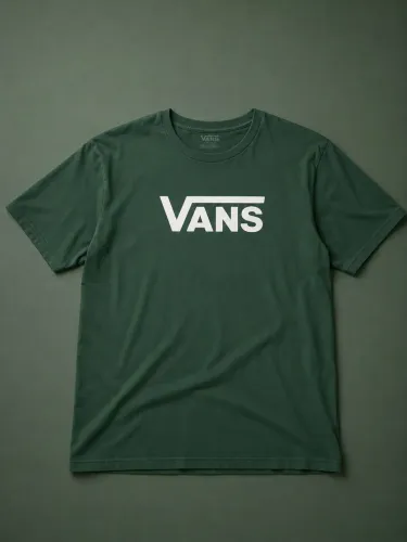 Camiseta Vans Classic verde GG