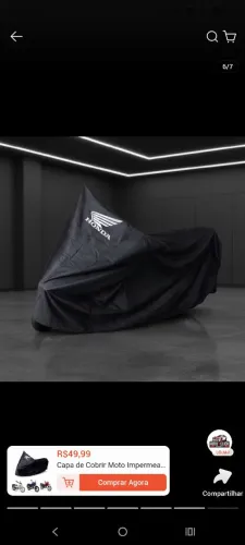 CAPA IMPERMEÁVEL PARA MOTO UNIVERSAL - PROTEÇÃO TOTAL! ?