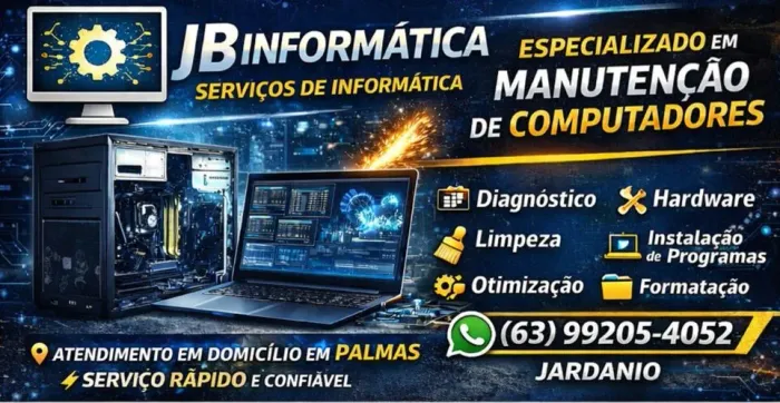 MANUTENÇÃO DE COMPUTADORES 