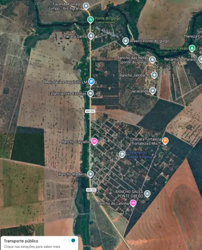 Terreno Loteamento Cidade Virgínia (Ponte do Grego) de 360m² (12x30)