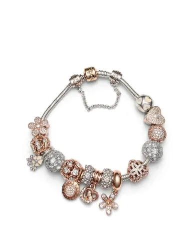 Pulseira Pandora original 15 charms