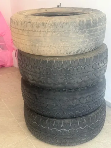 4 PNEUS MEIA VIDA HILUX - ROYAL A/T - P265/65R17
