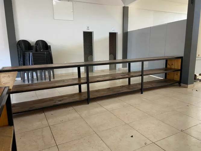 Balcão Expositor 5 Metros Grande p/ Loja Mercado | Reforçado