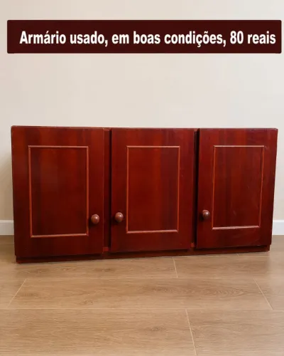 Armário usado cozinha em boas condições