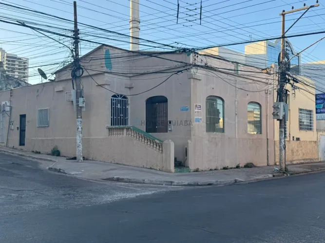 VENDO TERRENO COMERCIAL 616 M² DE ESQUINA CENTRO DE CUIABÁ/MT COM POSSIBILIDAD