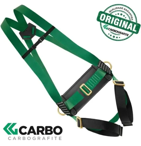 Cinto de Segurança, tipo PQD com talabarte Y com absorvedor. Marca Carbografite CA 34613