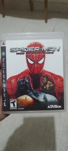 Spiderman web of shadows Playstation 3 jogo raríssimo 