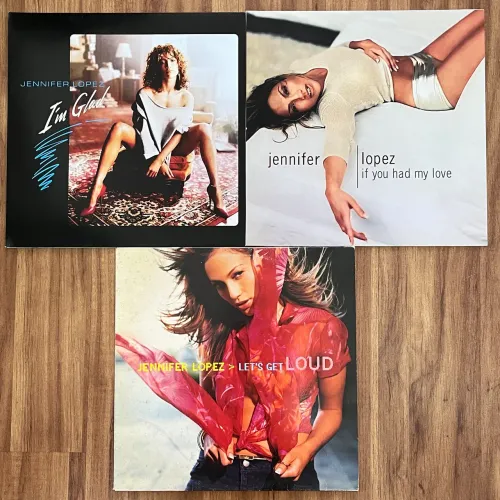 Jennifer Lopez kit 3 Capas De vinil