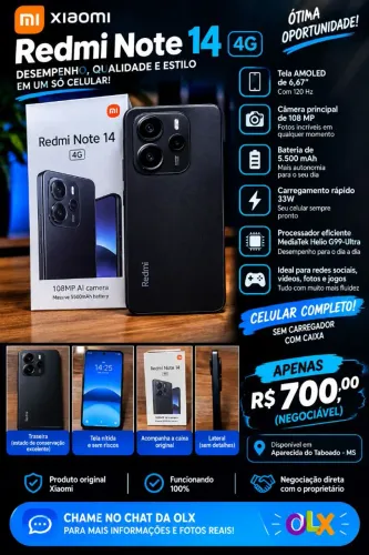 XIAOMI REDMI NOTE 14 4G