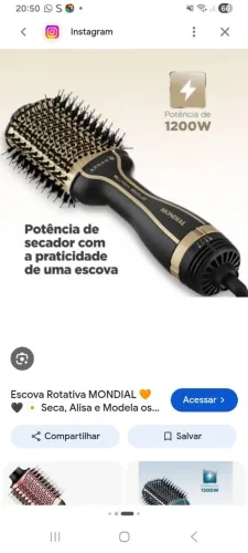 Escova giratória 2 mes de uso