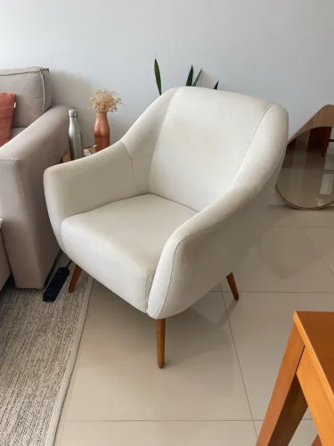 Poltrona em tecido
