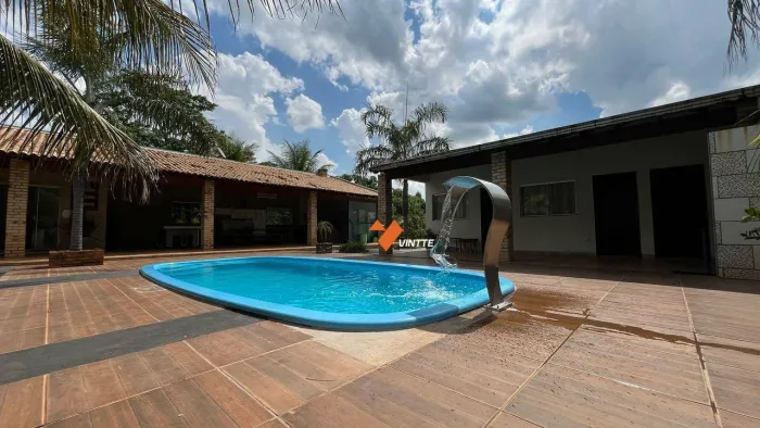 Chácara com 3 dormitórios à venda, 2 m² por R$ 530.000,00 - Alvares Machado - Álvares Mach