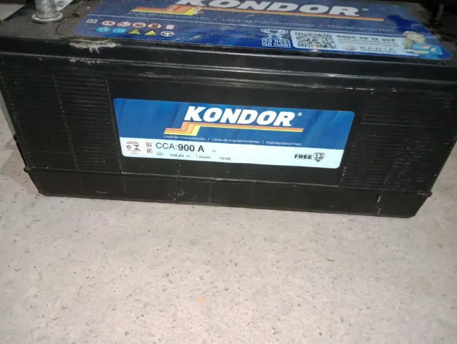Bateria kondor 150ha ano de fabricação 