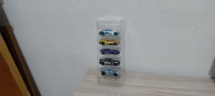 Pack 5 carrinhos Batman Hotwheels - Mattel - Novo