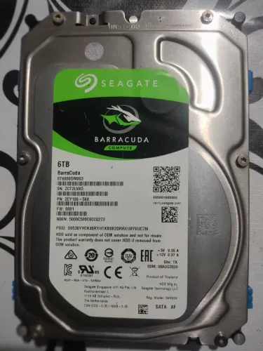 Hd 6tb seagate