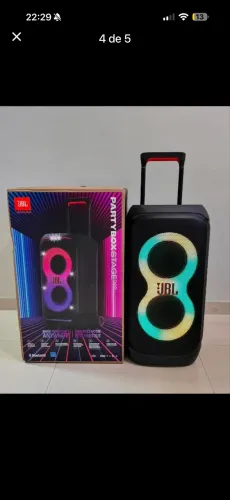 Caixa Som Jbl Party box 320 stage super conservada na caixa