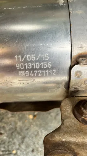 CATALISADOR DA S10 2.8, DIESEL, 2015 original da chevrollet