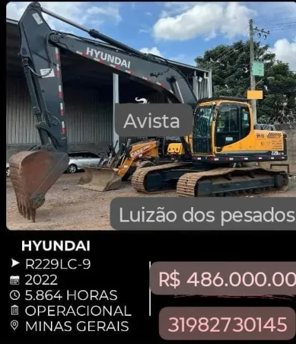 ESCAVADEIRA HYUNDAI
