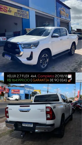 Toyota Hilux CD SRV 4X4 2.7 Flex 16V Aut. 2018
