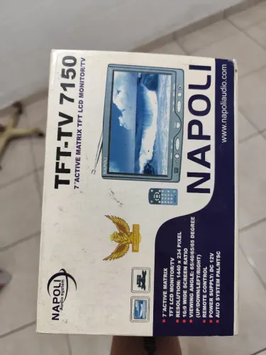 monitor/TV LCD portátil de 7 polegadas