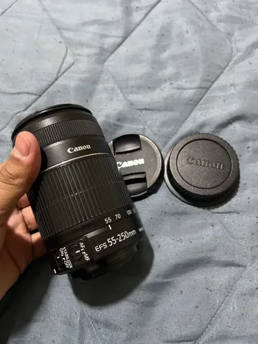 Lente cânon ef 55-250mm!! Perfeita para esportes e eventos!!
