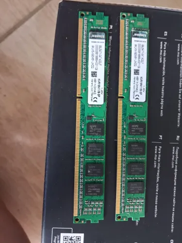 Memórias RAM Kingston Ddr3 2x8gb 1600mhz