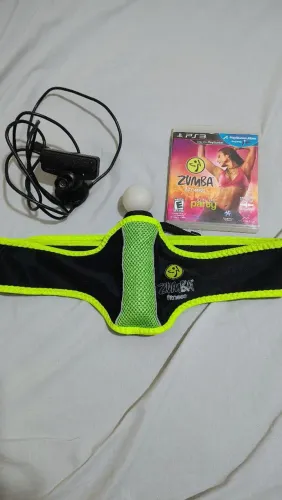 Kit PS3 Joystick Move câmera e jogo zumba fitness
