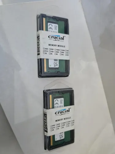 DUAS Memórias RAM para Notebook, 2x 8gb SODDIM DDR5 4800Mhz