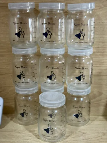 Frasco para armazenamento de leite - Amamentação