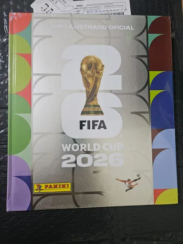 Álbum prata com p plástico novo 59,90