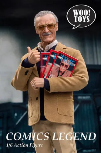 Boneco Woo Toys Comics Legend 1/6 Stan Lee