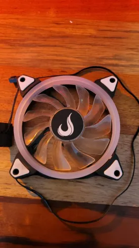 Fan / Ventoinha Rise 120mm com led branco