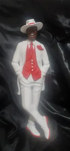 Imagem Zé Pilintra 27cm em resina 3D 