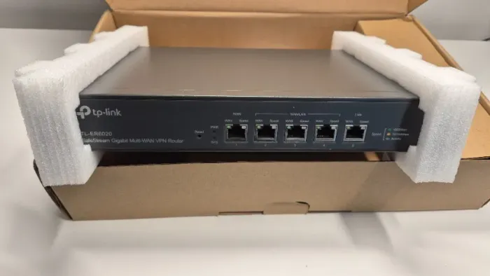 Roteador TL ER6020 V2 Gigabit VPN Dual WAN Load Balance SafeStream TP-Link