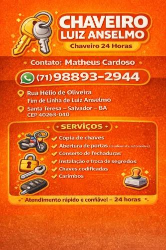 Chaveiros 24h