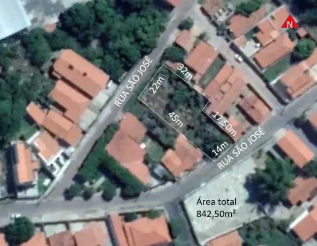 Vendo Terreno no Centro de Timon-MA, com 2 frentes em ótima localização