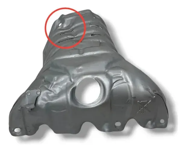 Defletor Calor Catalisador Gm Spin 1.8 Flex 2013 2014