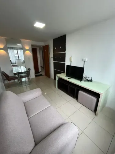 APARTAMENTO PARA LOCAÇÃO NO CORAÇÃO DE BOA VIAGEM COM 1 QUARTO SEPARADO TODO MOBILIADO MEG