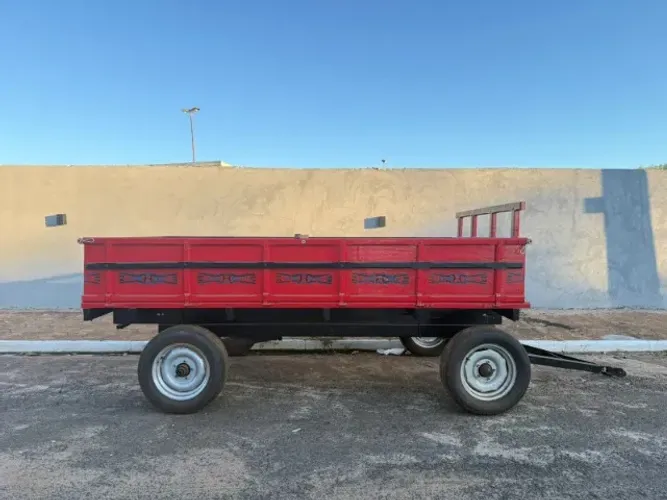 Carreta Trator 4 Rodas Nova!