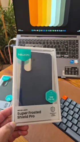 Capa Nillkin para Samsung Galaxy A56 Azul (Usada apenas uma vez)