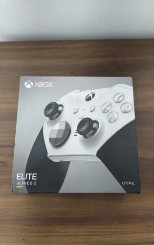 Controle Joystick Xbox Series S Series X Elite Series 2 Branco Novo Lacrado