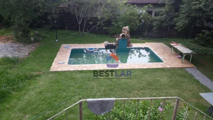 Terreno com piscina, projeto, e alvará de construção, no Condomínio Colibri, em Cotia/Sp
