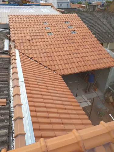 Telhado e calhas