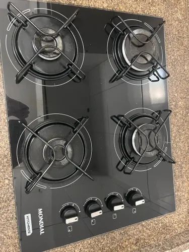 Cooktop Mondial 4 bocas a gás GLP